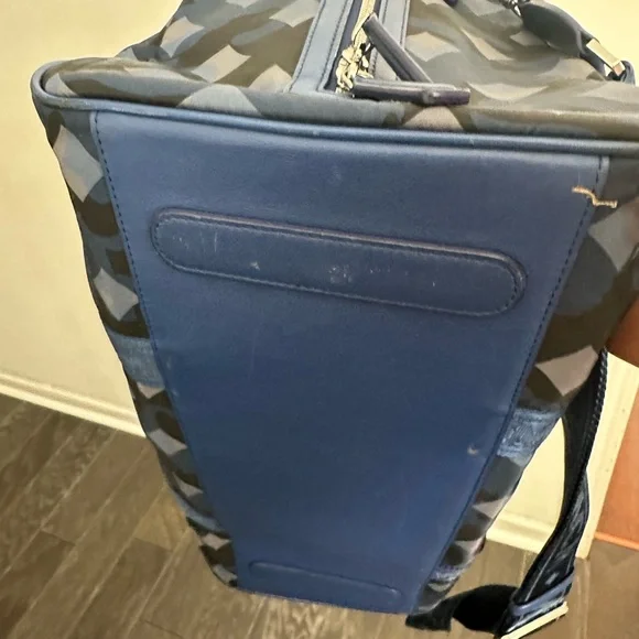 MCM Blue Camouflage Men's Bag Folklady only - Picture 6 of 10